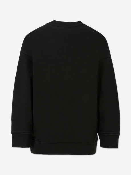 Stella McCartney Girls Logo Sweatshirt in Black