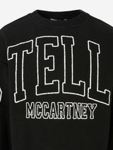 Stella McCartney Girls Logo Sweatshirt in Black