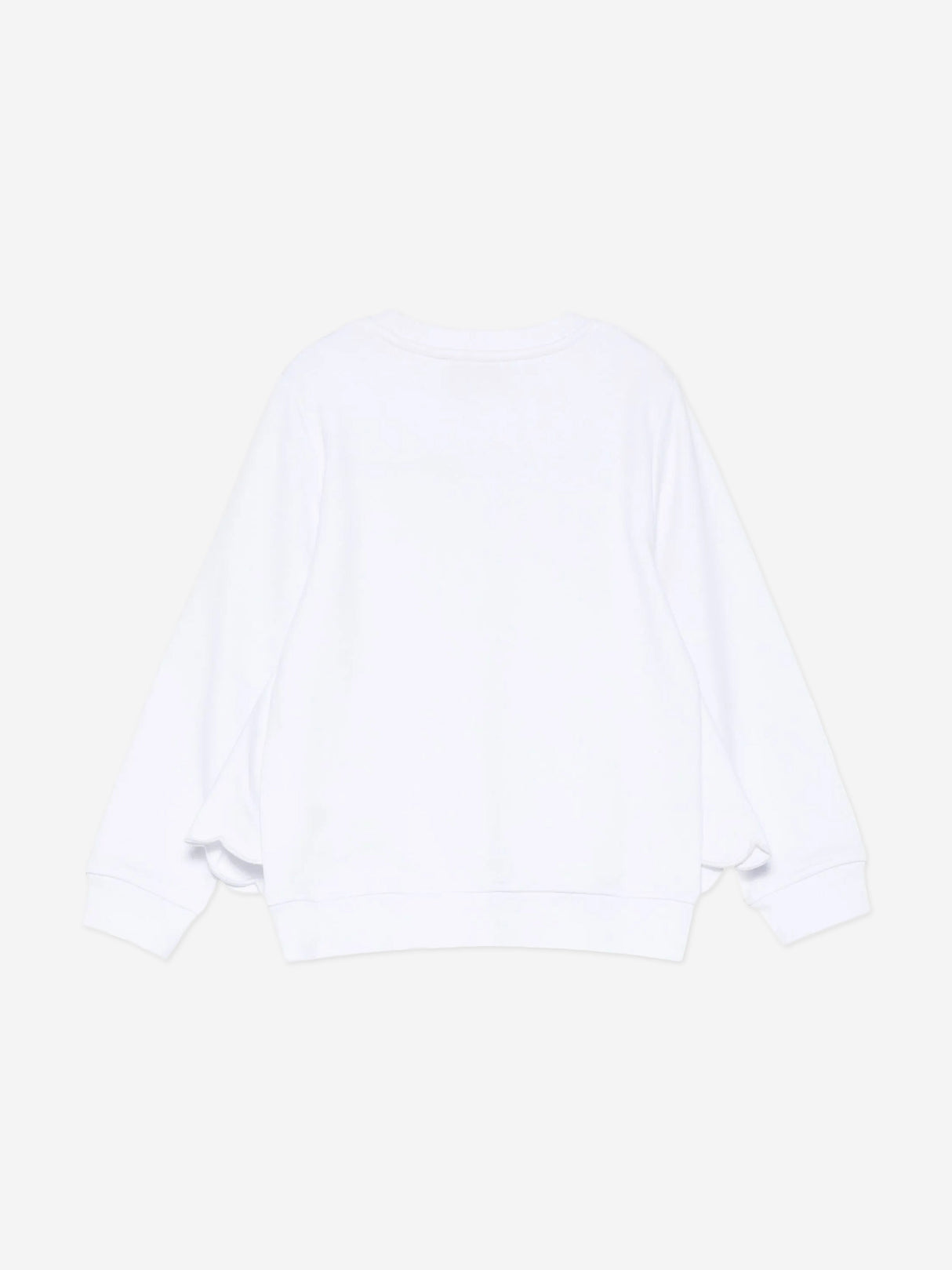 Stella McCartney Girls Face Print Sweatshirt in White