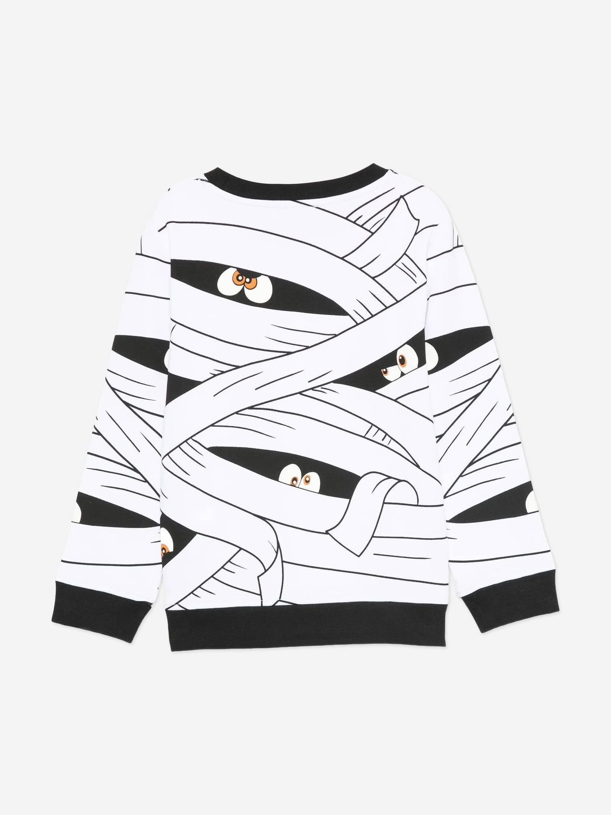 Stella McCartney Boys Mummy AOP Sweatshirt in White