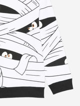 Stella McCartney Boys Mummy AOP Sweatshirt in White