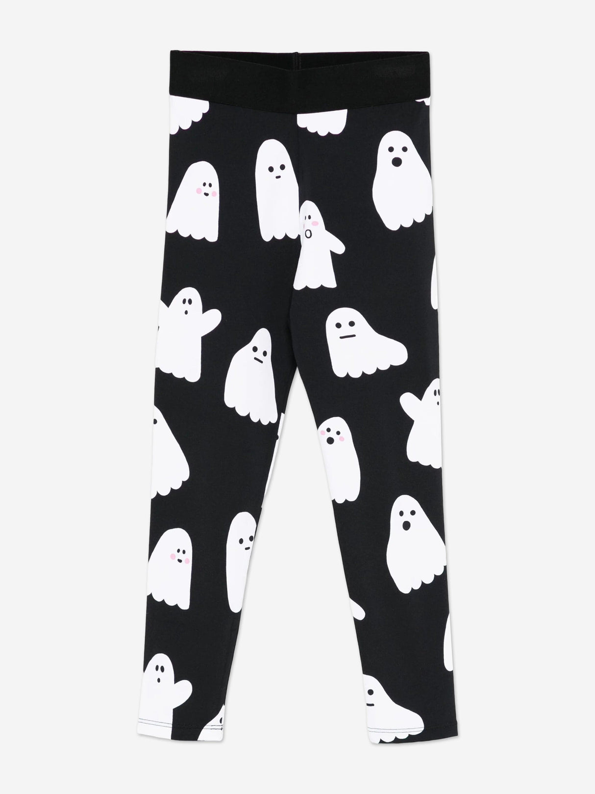 Stella McCartney Girls Ghosts AOP Leggings in Black
