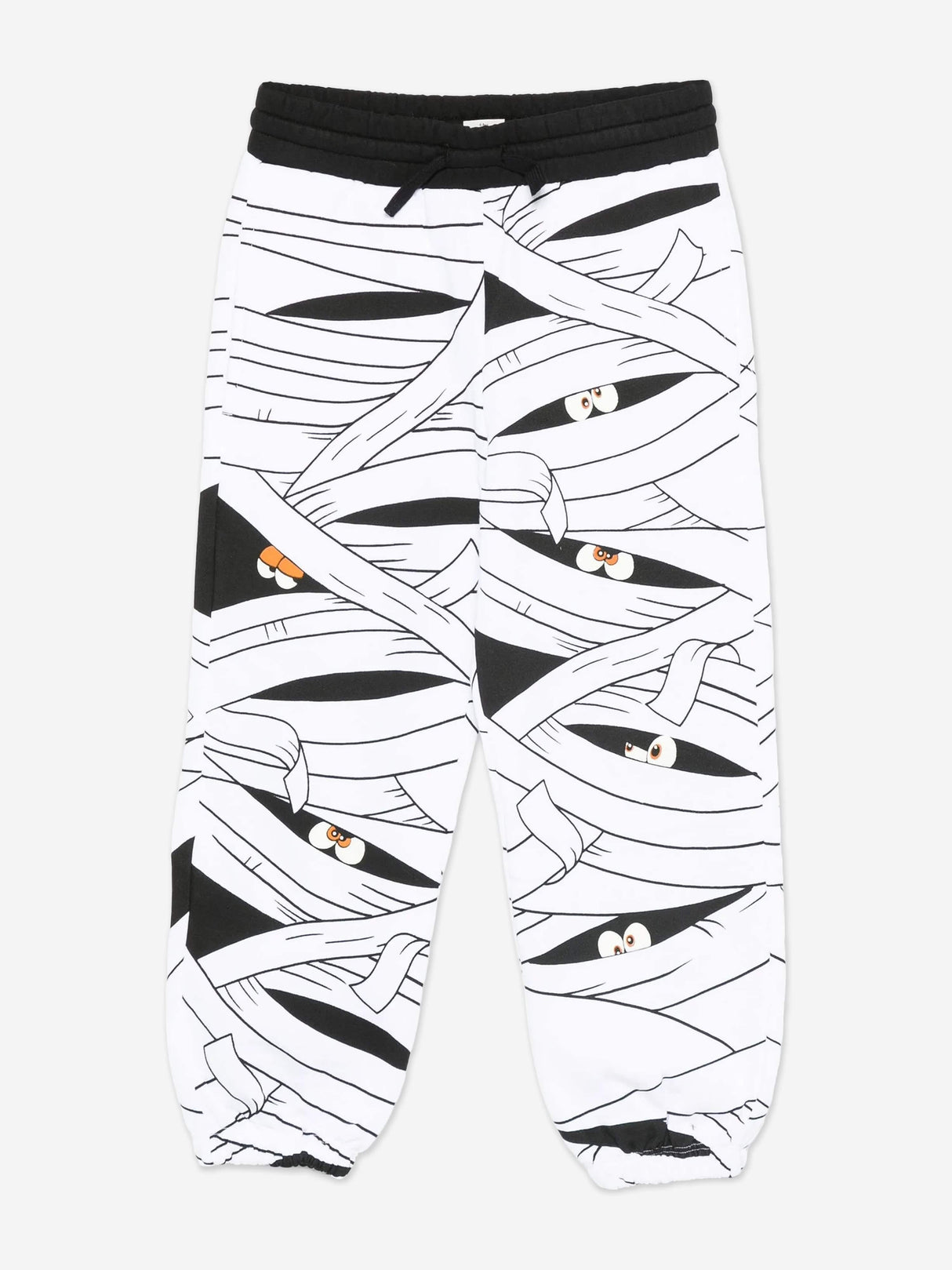 Stella McCartney Boys Mummy AOP Joggers in White