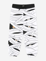 Stella McCartney Boys Mummy AOP Joggers in White