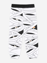 Stella McCartney Boys Mummy AOP Joggers in White