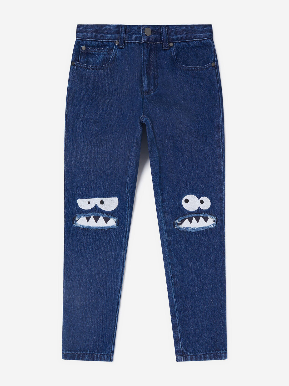 Stella McCartney Boys Slim Fit Jeans in Blue