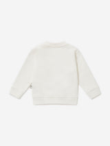Stella McCartney Baby Girls Ladybird Logo Sweatshirt in Ivory