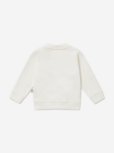 Stella McCartney Baby Girls Ladybird Logo Sweatshirt in Ivory