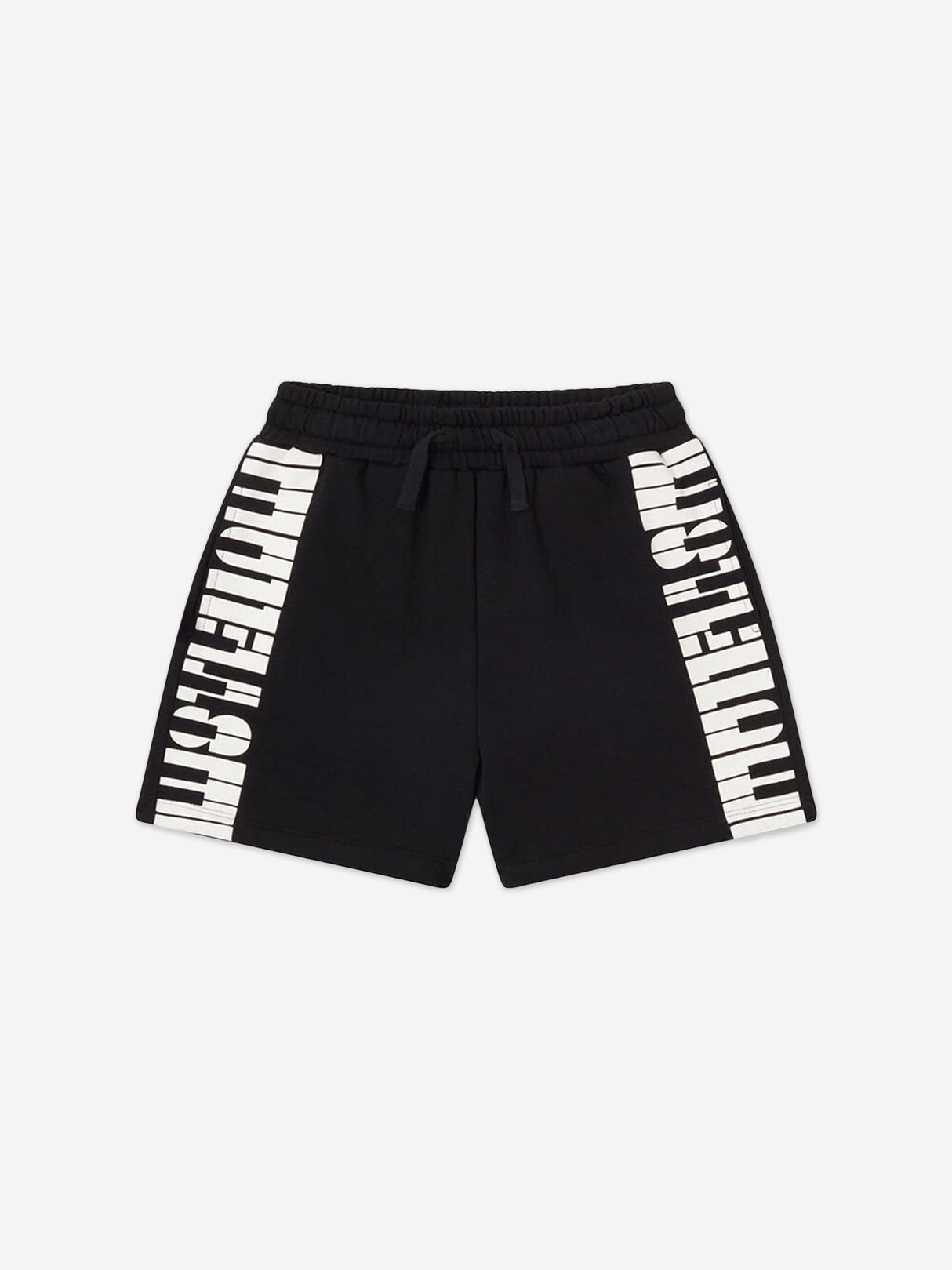 Stella McCartney Boys Keyboard Logo Shorts in Black