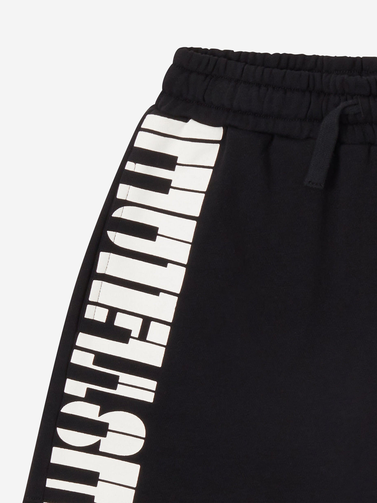 Stella McCartney Boys Keyboard Logo Shorts in Black