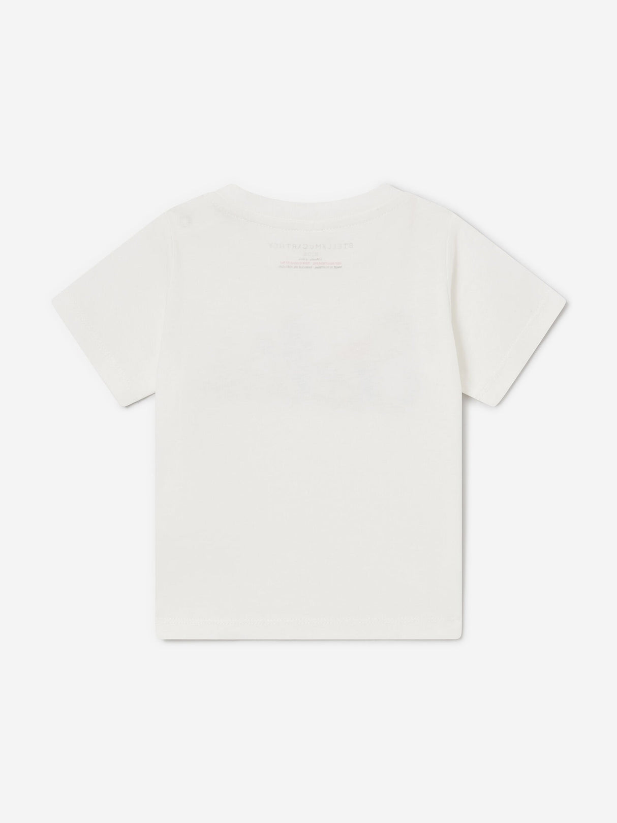 Stella McCartney Baby Girls Flower Logo T-Shirt in Ivory