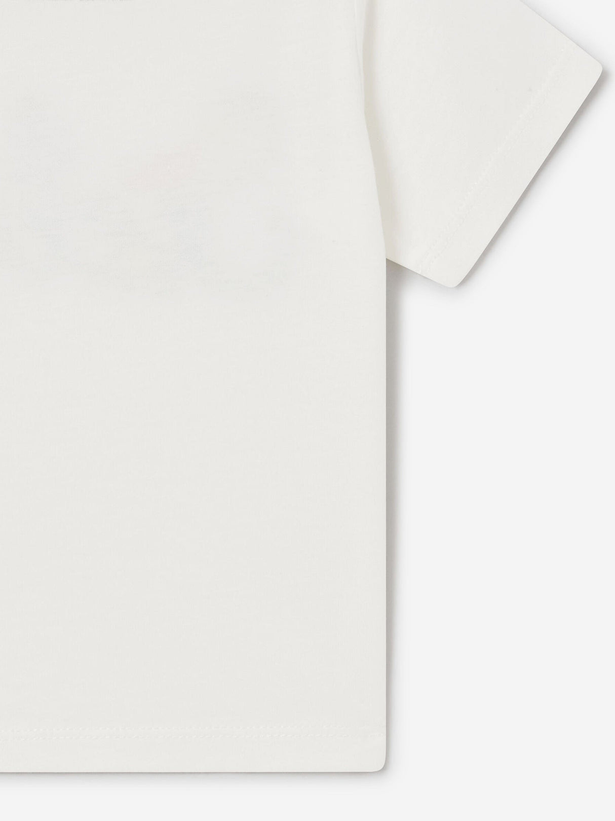 Stella McCartney Baby Girls Flower Logo T-Shirt in Ivory