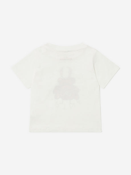 Stella McCartney Baby Boys Beetle Logo T-Shirt in Ivory