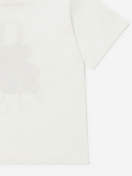 Stella McCartney Baby Boys Beetle Logo T-Shirt in Ivory