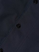 Stone Island Boy Hooded Bomber Jacket in Navy