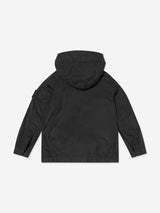 Stone Island Boys Lightweight Ripstop Jacket in Black