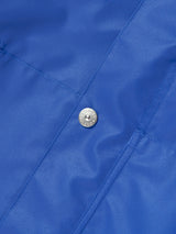 Stone Island Boys Plated Reflective Wind Resistant Hooded Jacket in Blue