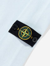 Stone Island Boys Knitted Long Sleeve Polo Shirt in Blue