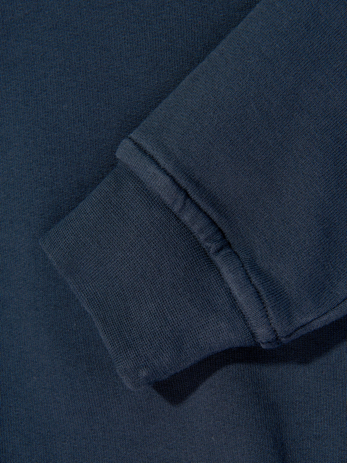 Stone Island Boys Cotton Fleece Sweatshirt in Navy