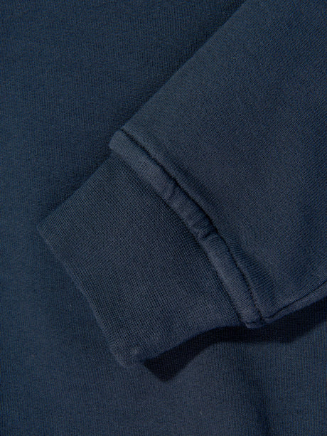 Stone Island Boys Cotton Fleece Sweatshirt in Navy