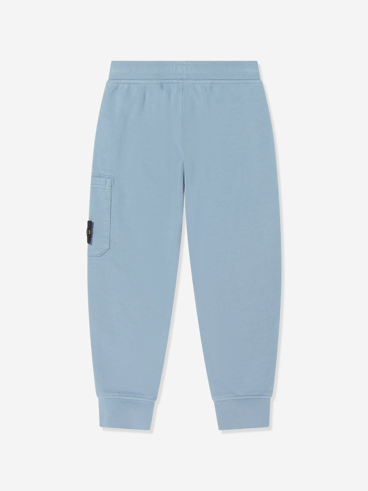 Stone Island Boys Logo Pocket Joggers in Blue