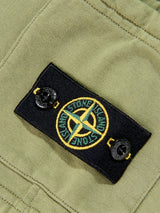 Stone Island Boys Logo Pocket Shorts in Green