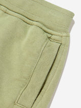 Stone Island Boys Logo Pocket Shorts in Green