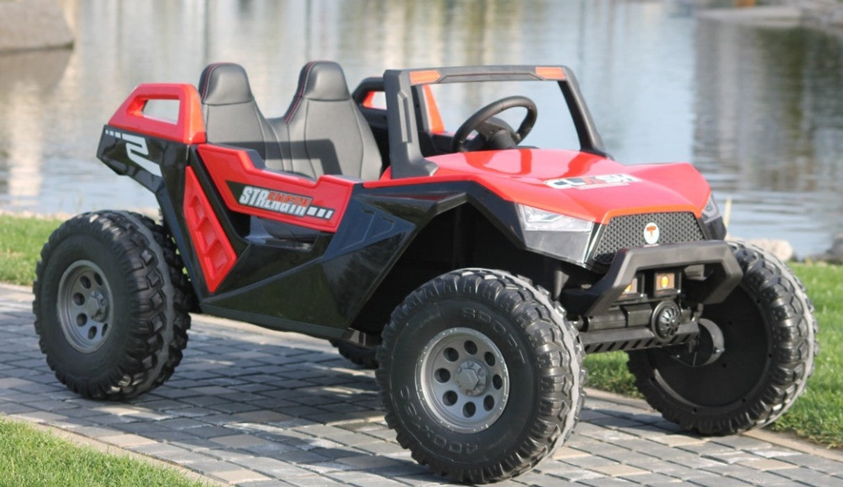 Clash XL 24V Electric Ride On Buggy - Red
