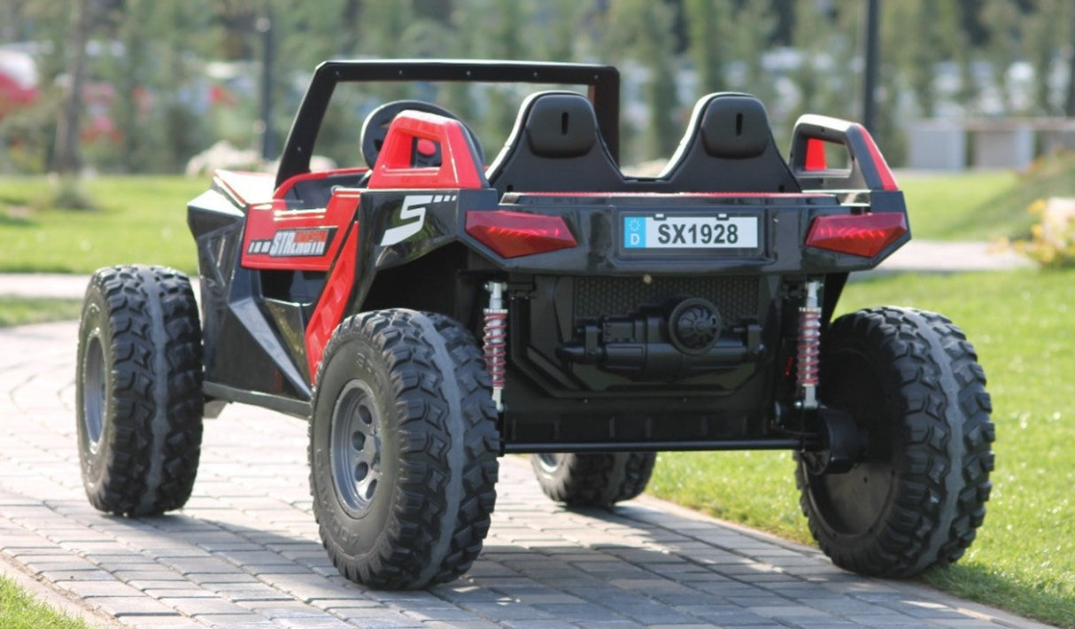 Clash XL 24V Electric Ride On Buggy - Red