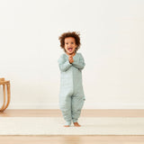 ergoPouch - Organic Winter Long Sleeved Sleep Onesie - Sage 3.5 TOG
