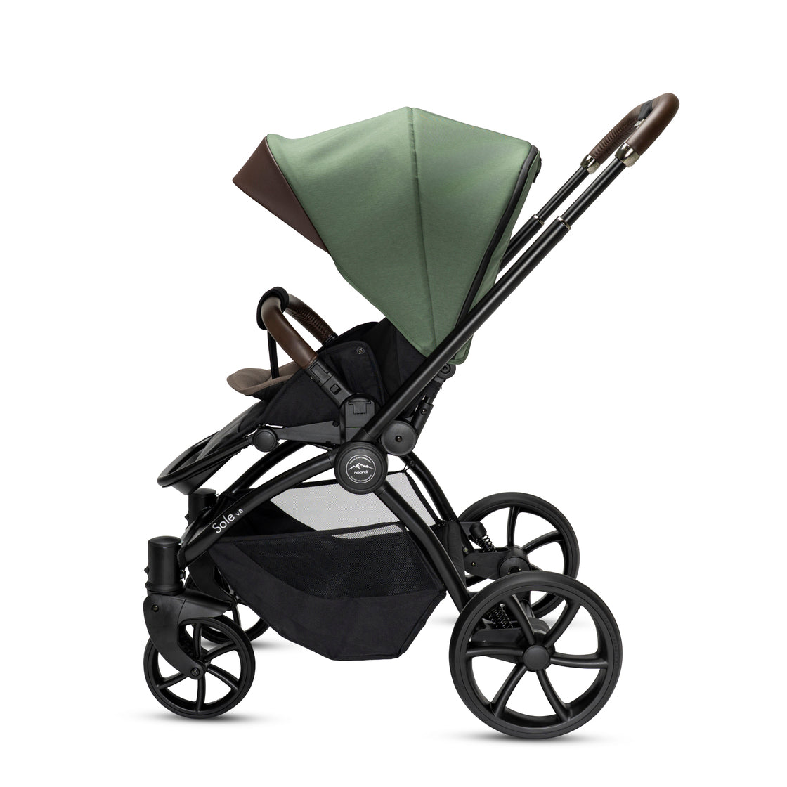 Noordi Sole V3 - 3in1 Travel System with ThermoCot Carrycot + Terra i-Size Car Sea