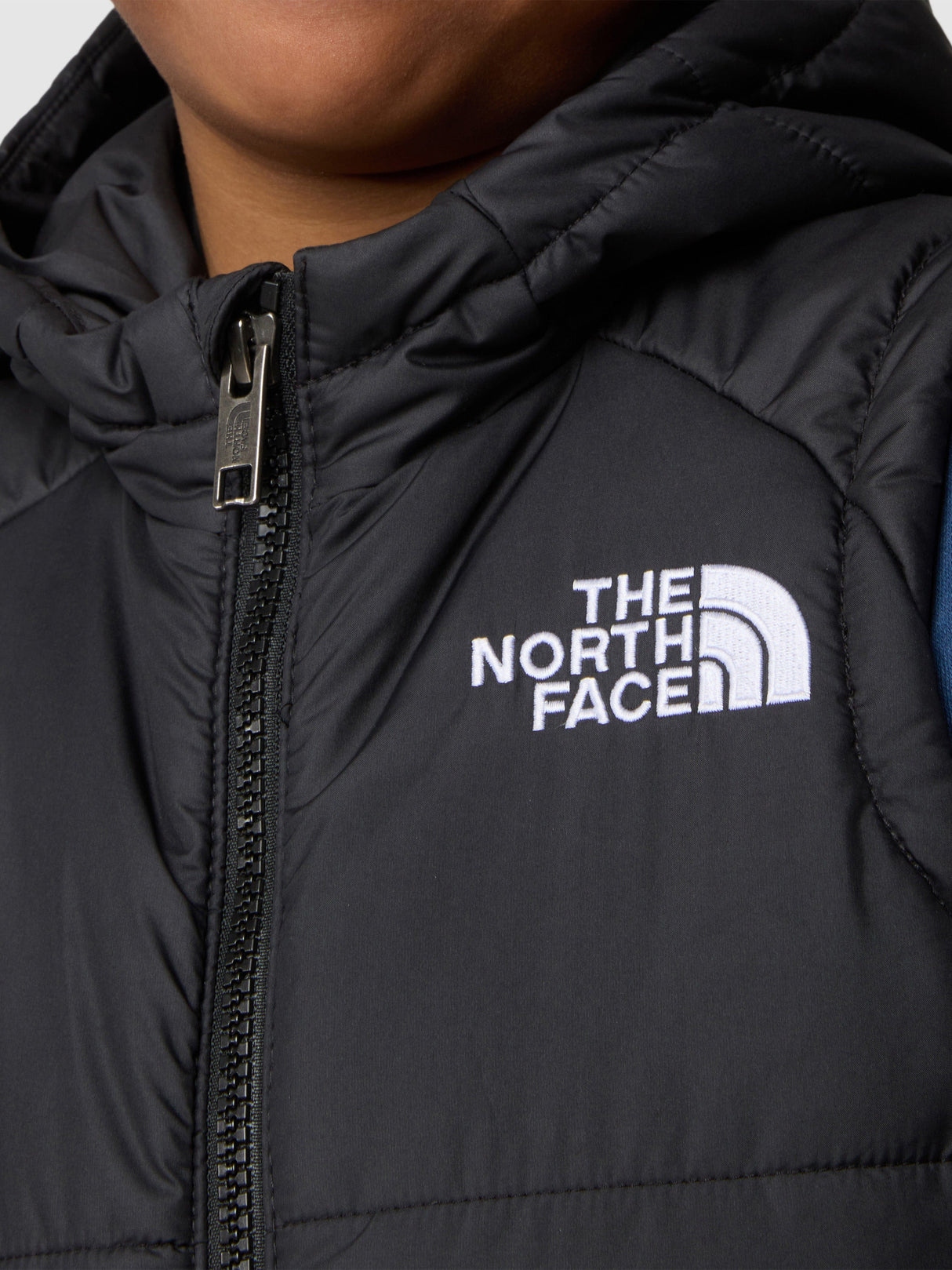 The North Face Kids Hooded Gilet in Black