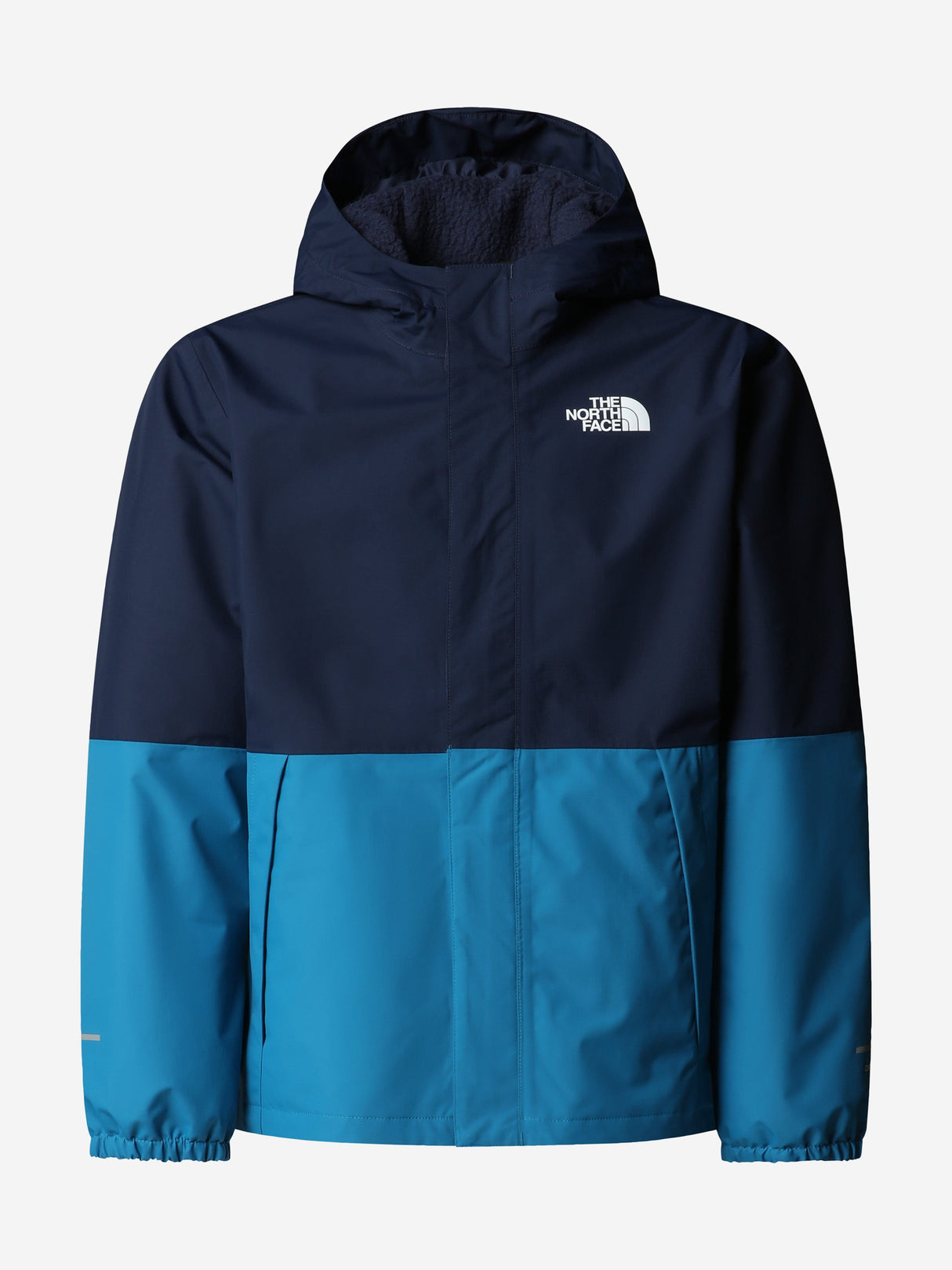 The North Face Boys Warm Antora Rain Jacket in Navy
