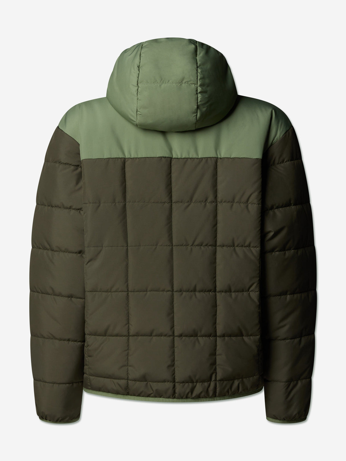 The North Face Boys Reversible Shasta Hooded Jacket in Green