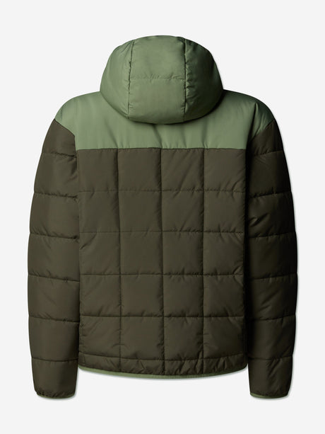 The North Face Boys Reversible Shasta Hooded Jacket in Green