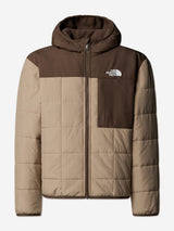The North Face Boys Reversible Shasta Hooded Jacket in Beige