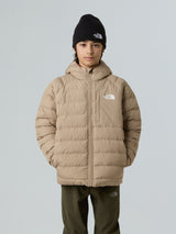 The North Face Boys Reversible Perrito Hooded Jacket in Beige