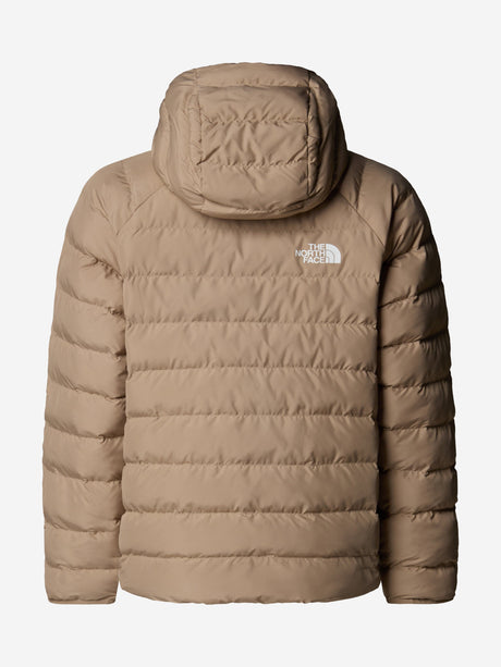 The North Face Boys Reversible Perrito Hooded Jacket in Beige