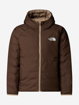 The North Face Boys Reversible Perrito Hooded Jacket in Beige