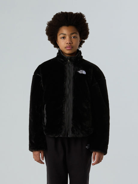 The North Face Girls Reversible Shasta Jacket in Black