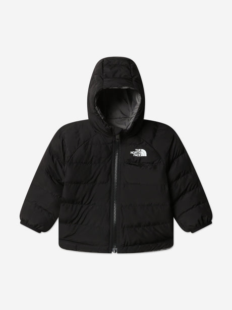 The North Face Baby Reversible Perrito Hooded Jacket in Black