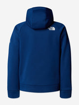 The North Face Boys Mountain Athletics Full Zip Hoodie in Blue