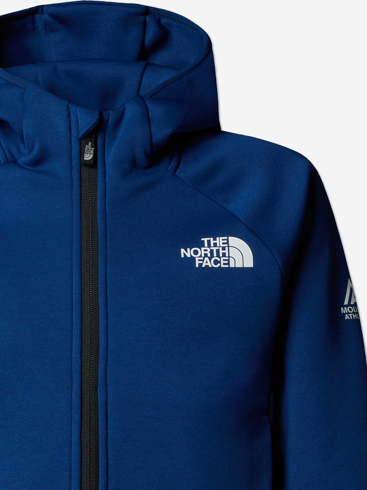 The North Face Boys Mountain Athletics Full Zip Hoodie in Blue
