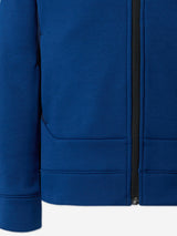 The North Face Boys Mountain Athletics Full Zip Hoodie in Blue