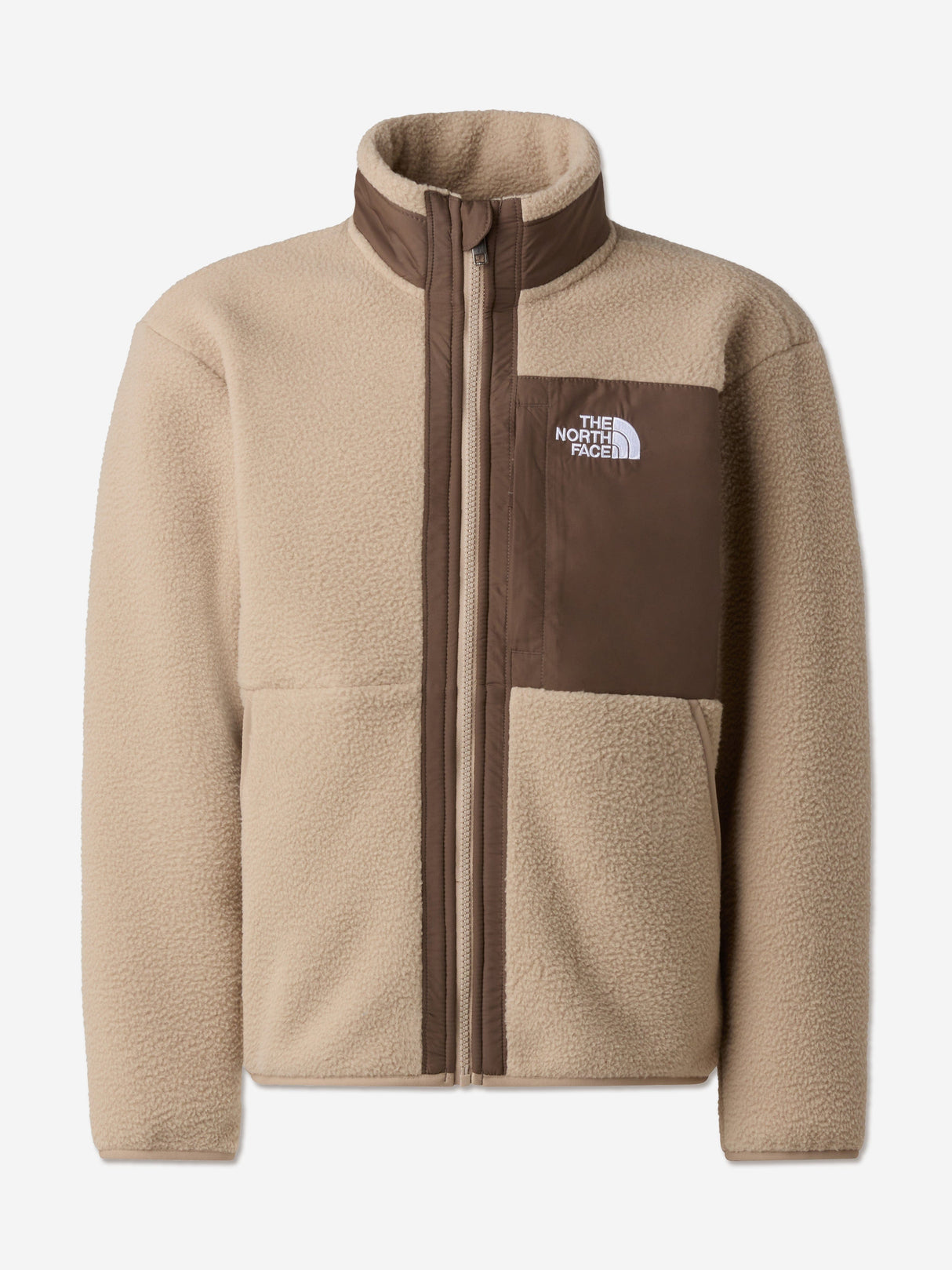 The North Face Boys Yumiori Full Zip Jacket in Beige