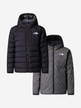 The North Face Boys Reversible Perrito Hooded Jacket in Black