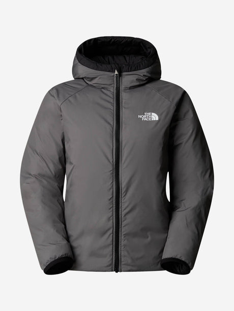 The North Face Boys Reversible Perrito Hooded Jacket in Black