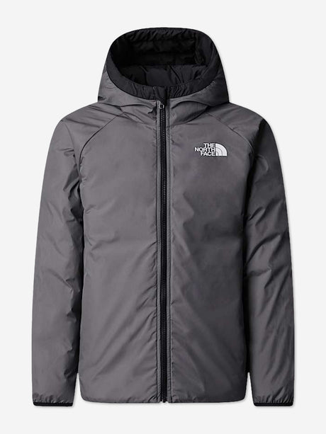 The North Face Boys Reversible Perrito Hooded Jacket in Black