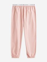 Tommy Hilfiger Girls Long Sleeve Cuffed PJ Set in Pink