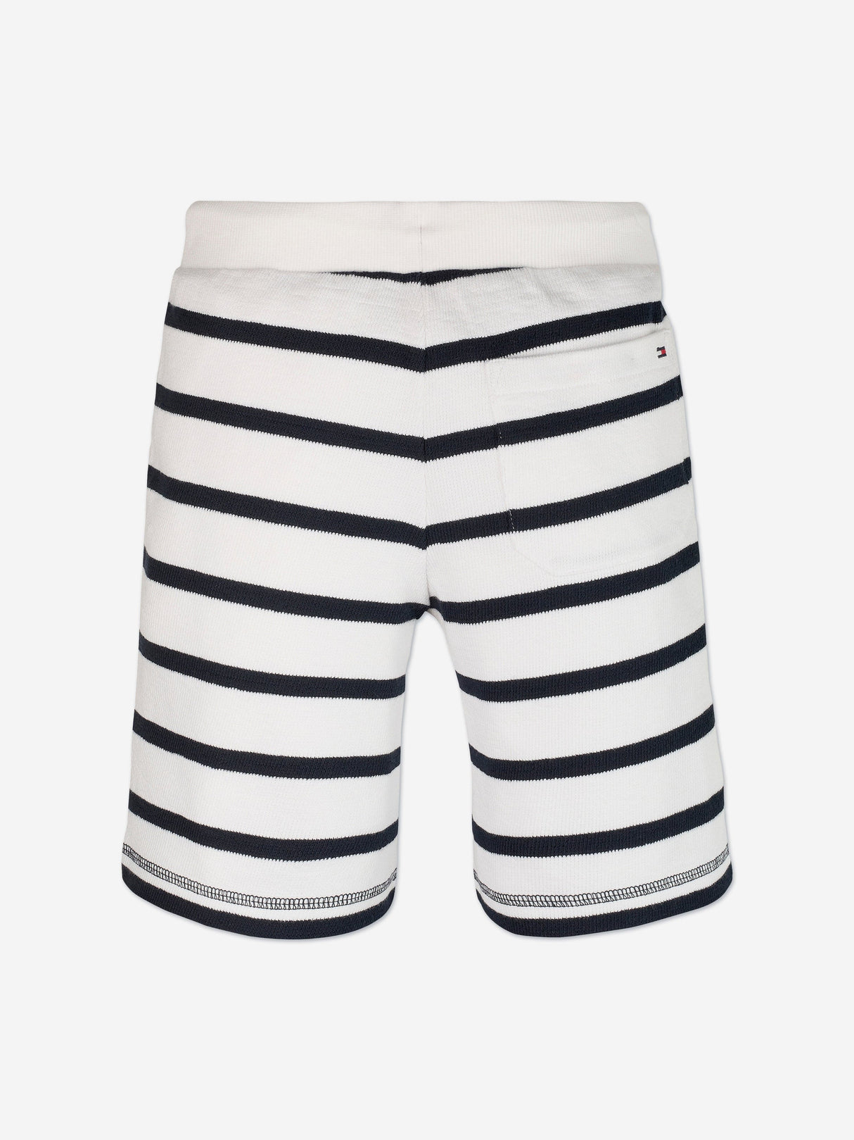 Tommy Hilfiger Boys Breton Stripe Shorts in White